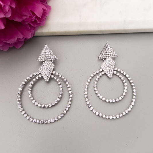 Cercei cu forme geometrice