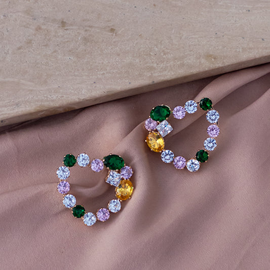 Cercei Delicate Hearts
