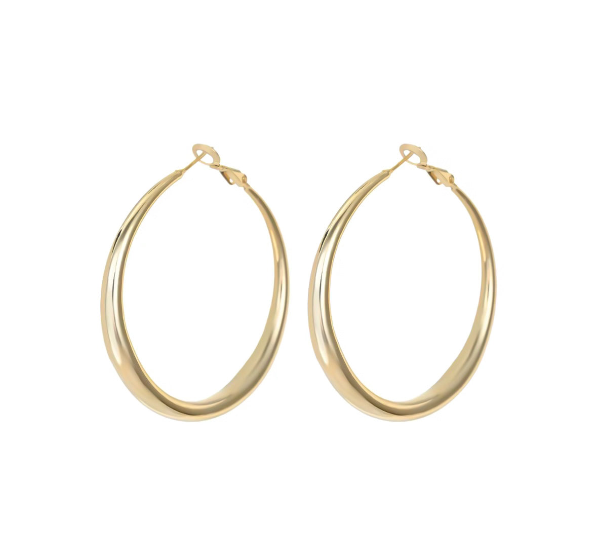Cercei Golden Hoops