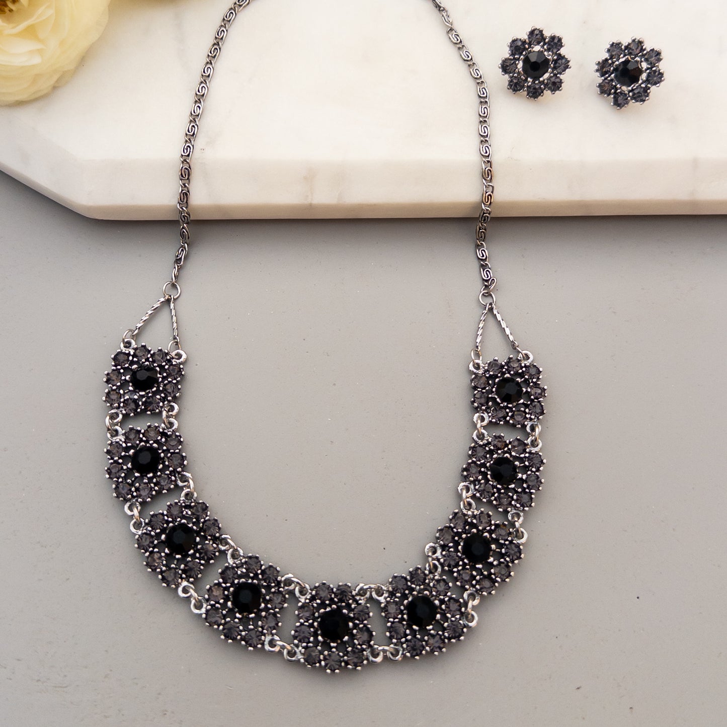 Colier și cercei Gabrielle