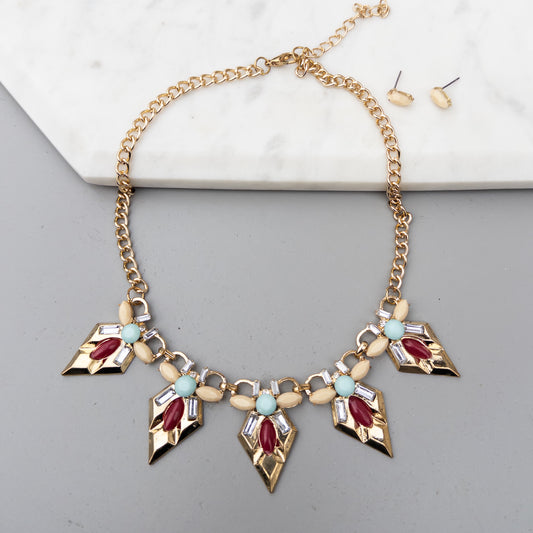 Colier și cercei Emilie