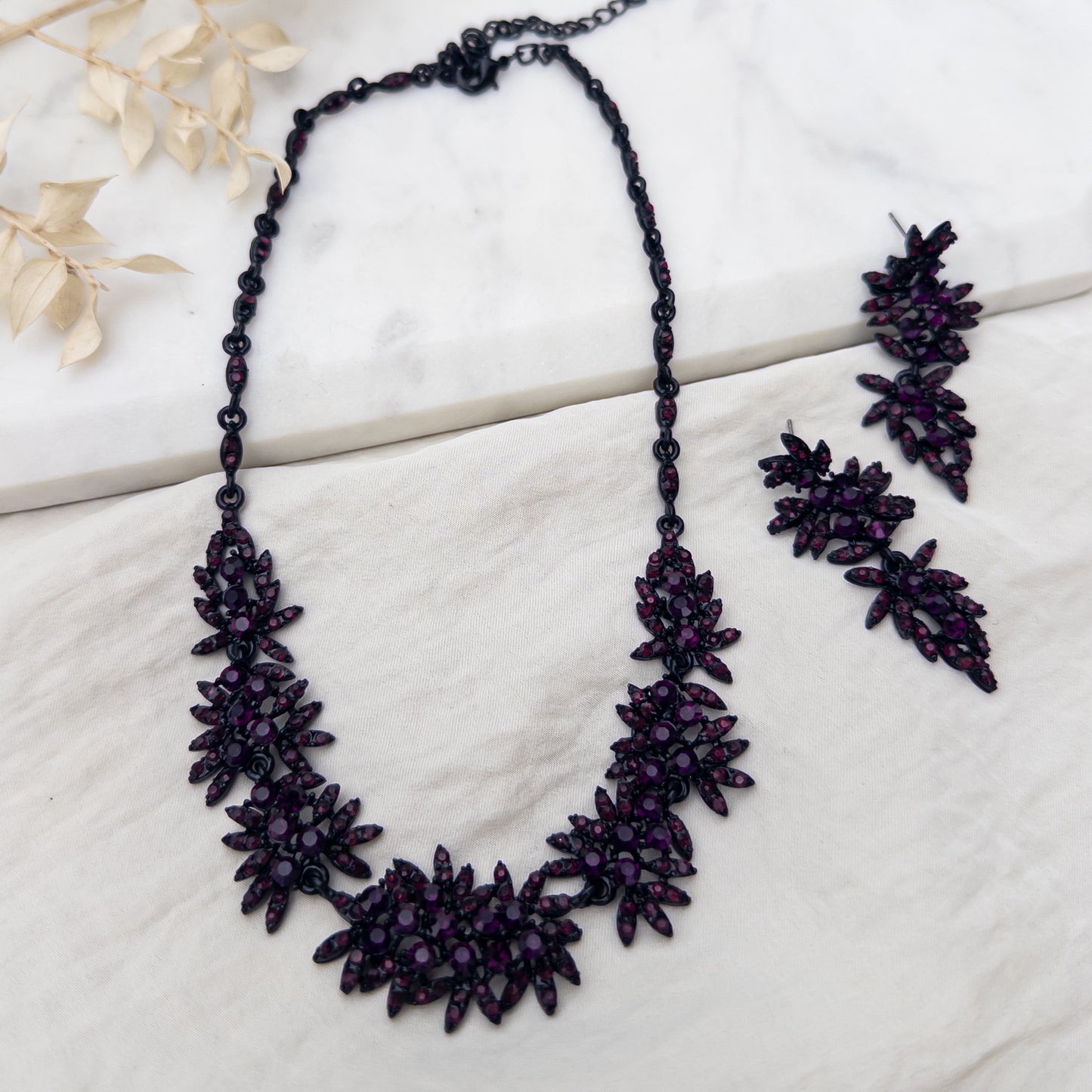 Colier și cercei Noelle