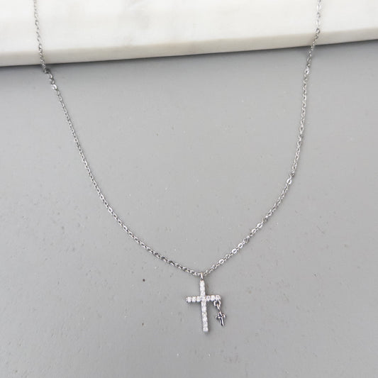 Colier Sparkle Cross