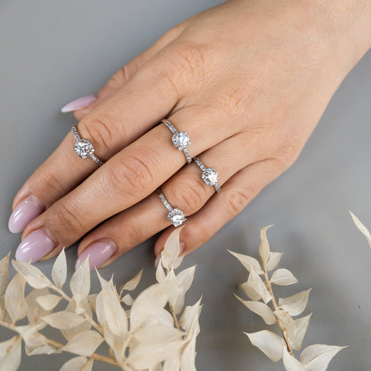 Inel Silver Glow