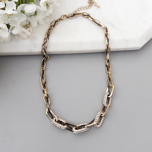 Colier Sparkly Chain