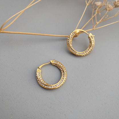 Cercei Golden Hoops