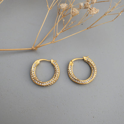 Cercei Golden Hoops