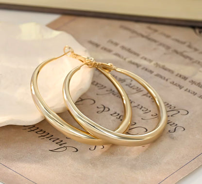Cercei Golden Hoops