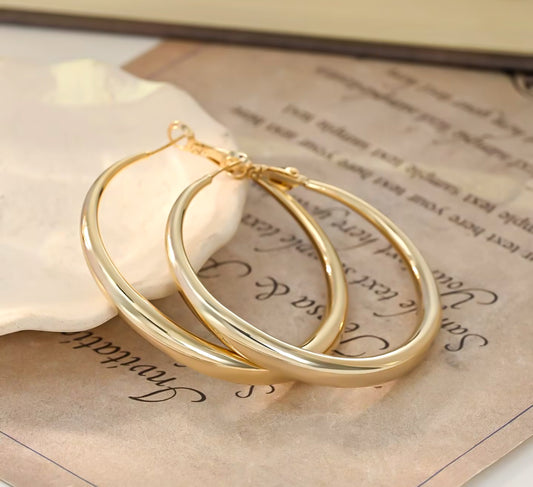 Cercei Golden Hoops